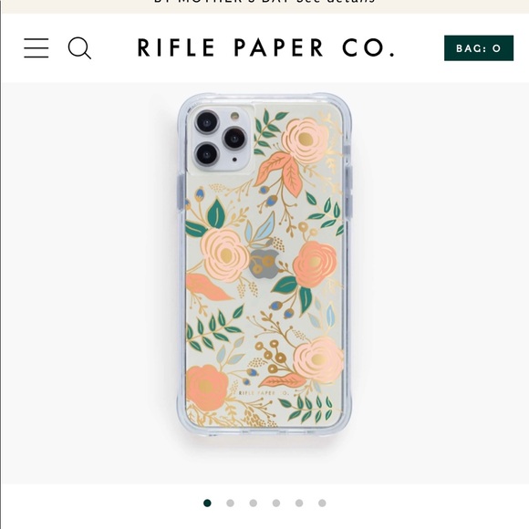 Rifle Paper Co. Clear Colette iPhone Case 📱